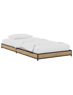Struttura del letto Rovere Artigianale 80 x 200 cm