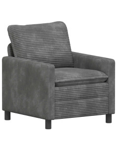 Divano Grigio Chiaro 76 x 81 x 87,5 cm Poliestere 2
