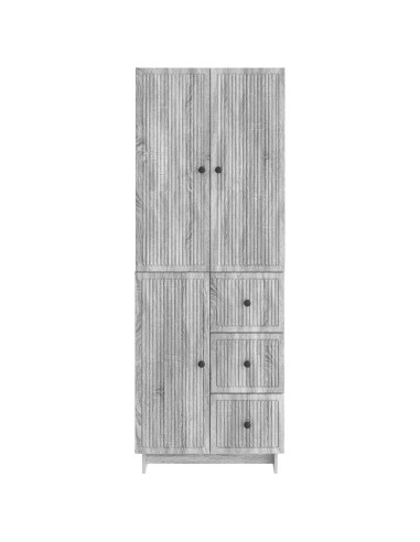 Set di armadi 2 pcs 66 x 34,5 x 90 cm Legno ingegnerizzato