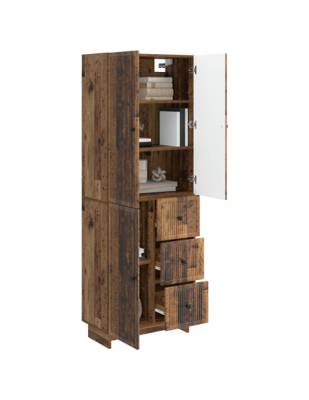 Set di armadi 2 pcs 66 x 34,5 x 90 cm Legno ingegnerizzato