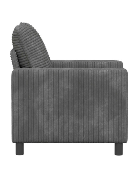 Divano Grigio Chiaro 76 x 81 x 87,5 cm Poliestere
