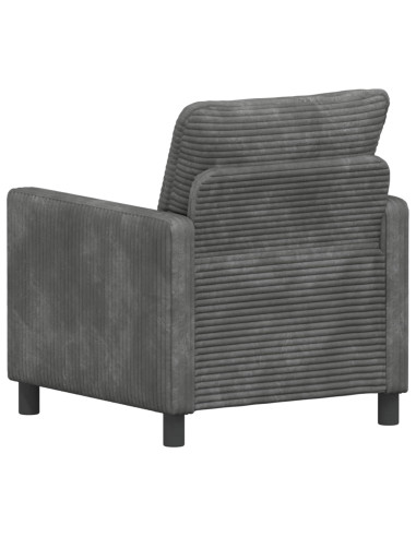 Divano Grigio Chiaro 76 x 81 x 87,5 cm Poliestere
