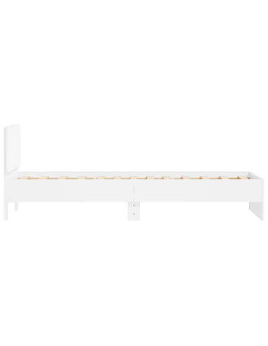 Struttura letto con testata Bianco 80 x 200 cm