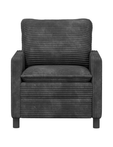 Divano Grigio Scuro 76 x 81 x 87,5 cm Poliestere