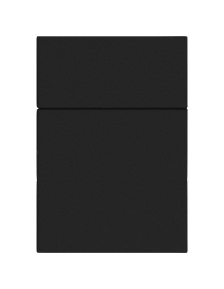 Divano Letto Pieghevole 160 x 67 x 45 cm Nero
