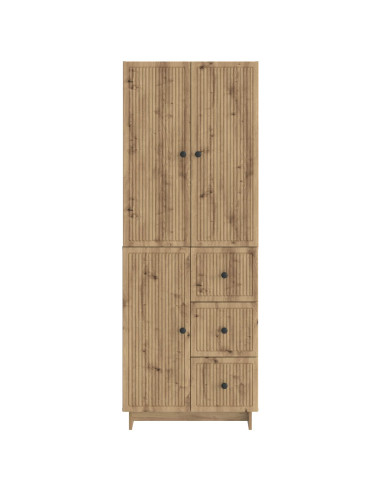 Set di armadi 2 pcs 66 x 34,5 x 90 cm Legno ingegnerizzato