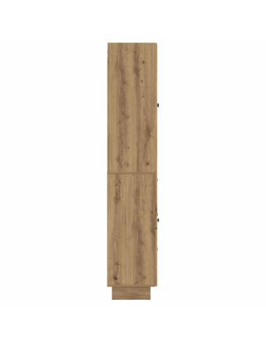 Set di armadi 2 pcs 66 x 34,5 x 90 cm Legno ingegnerizzato