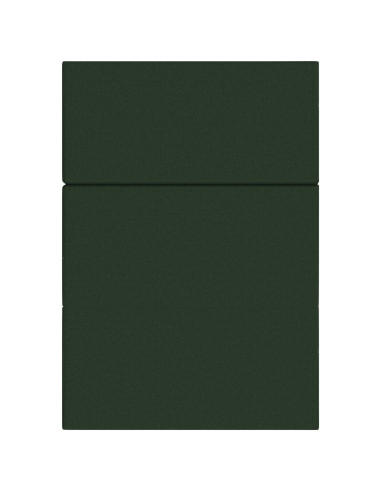 Divano Letto Pieghevole 160 x 67 x 45 cm Verde Scuro