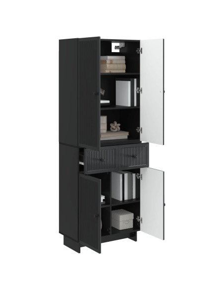 Set di armadi 2 pcs 66 x 34,5 x 90 cm Legno ingegnerizzato