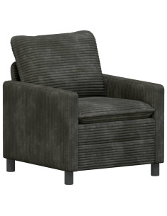 Divano Antracite 76 x 81 x 87,5 cm Poliestere 2