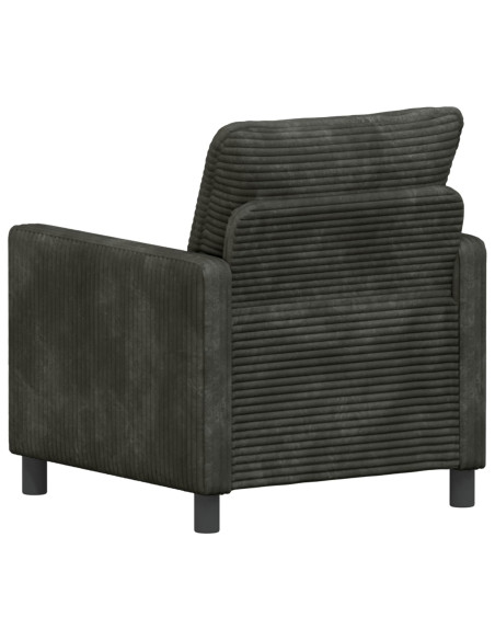 Divano Antracite 76 x 81 x 87,5 cm Poliestere