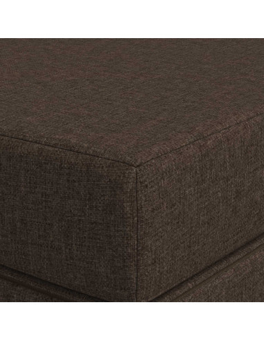 Divano Letto Pieghevole 160 x 67 x 45 cm Tortora