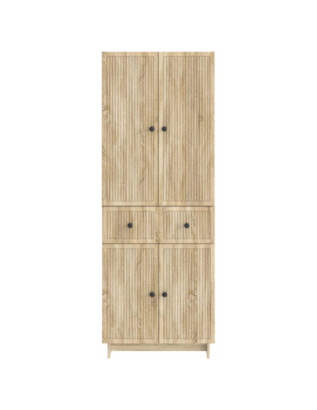 Set di armadi 2 pcs 66 x 34,5 x 90 cm Legno ingegnerizzato