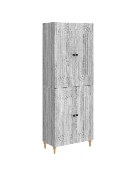 Set di armadi 2 pcs 66 x 34,5 x 90 cm Legno ingegnerizzato