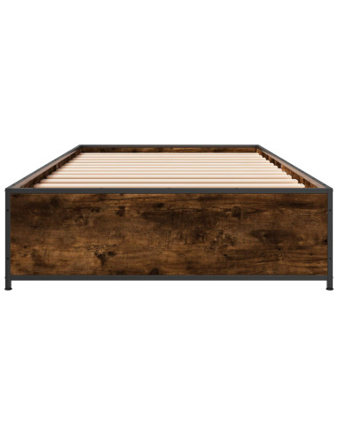 Struttura del letto Rovere Fumo 80 x 200 cm
