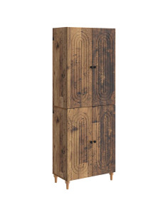 Set di armadi 2 pcs 66 x 34,5 x 90 cm Legno ingegnerizzato