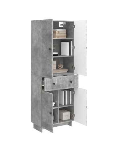 Set di armadi 2 pcs 66 x 34,5 x 90 cm Legno ingegnerizzato