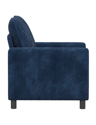 Divano Blu navy 76 x 81 x 87,5 cm Poliestere