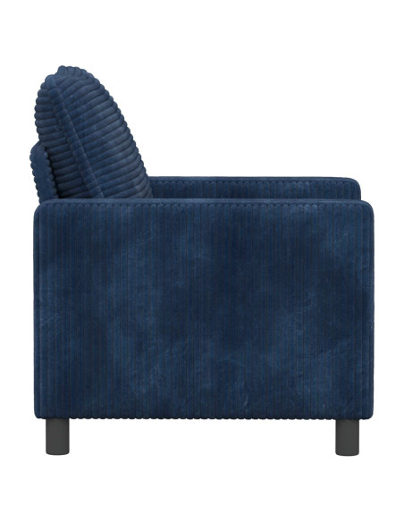 Divano Blu navy 76 x 81 x 87,5 cm Poliestere