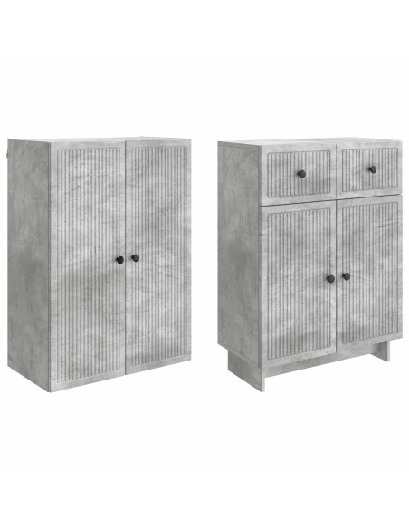 Set di armadi 2 pcs 66 x 34,5 x 90 cm Legno ingegnerizzato