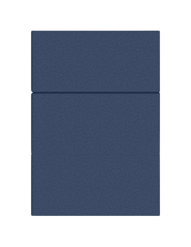 Divano Letto Pieghevole 160 x 67 x 45 cm Blu