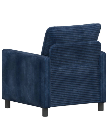 Divano Blu navy 76 x 81 x 87,5 cm Poliestere