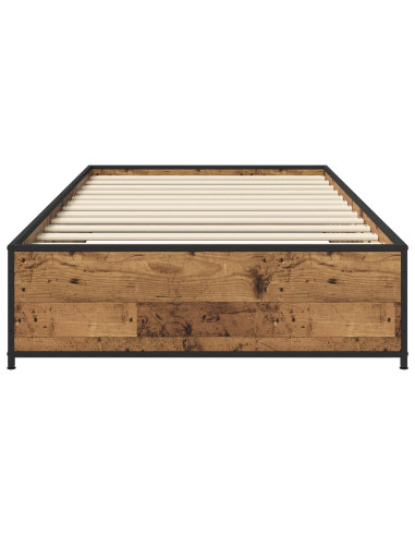 Struttura del letto Legno antico 80 x 200 cm
