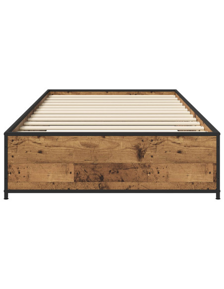 Struttura del letto Legno antico 80 x 200 cm
