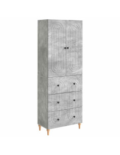 Set di armadi 2 pcs 66 x 34,5 x 90 cm Legno ingegnerizzato