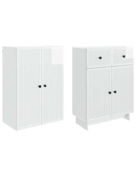 Set di armadi 2 pcs 66 x 34,5 x 90 cm Legno ingegnerizzato