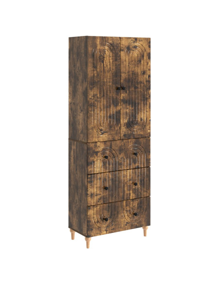 Set di armadi 2 pcs 66 x 34,5 x 90 cm Legno ingegnerizzato