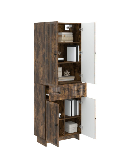 Set di armadi 2 pcs 66 x 34,5 x 90 cm Legno ingegnerizzato