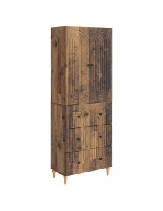 Set di armadi 2 pcs 66 x 34,5 x 90 cm Legno ingegnerizzato