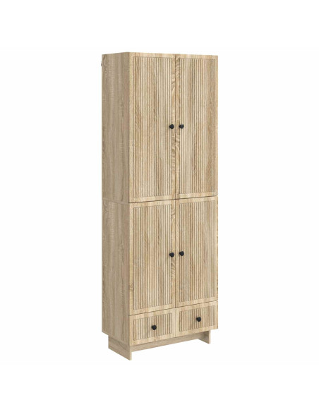 Set di armadi 2 pcs Rovere Sonoma 66 x 34,5 x 95 cm