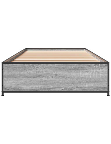 Struttura del letto Sonoma grigio 80 x 200 cm