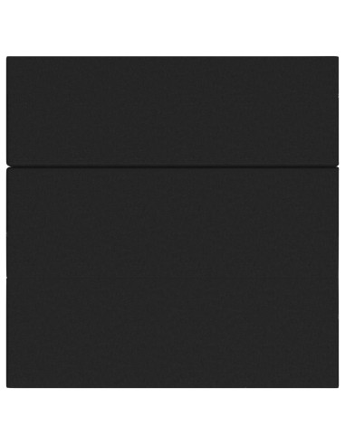 Divano Letto Pieghevole 180 x 67 x 45 cm Nero