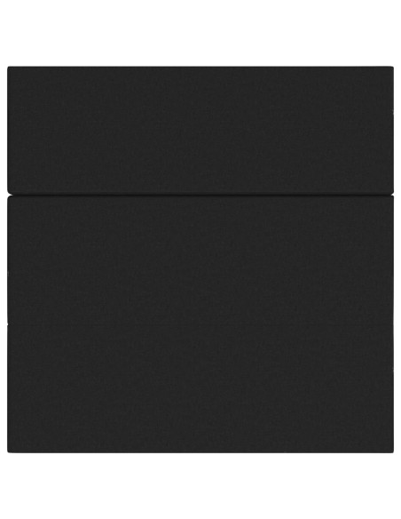 Divano Letto Pieghevole 180 x 67 x 45 cm Nero