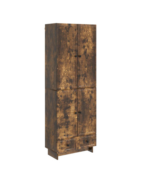 Set di armadi 2 pcs Rovere Fumo 66 x 34,5 x 95 cm