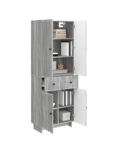 Set di armadi 2 pcs 66 x 34,5 x 90 cm Legno ingegnerizzato 2