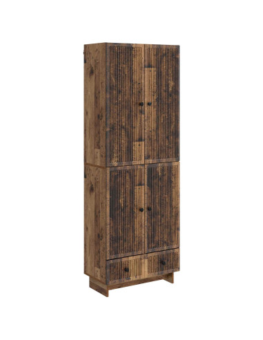 Set di armadi 2 pcs Legno antico 66 x 34,5 x 95 cm