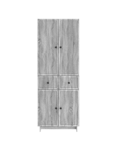 Set di armadi 2 pcs 66 x 34,5 x 90 cm Legno ingegnerizzato