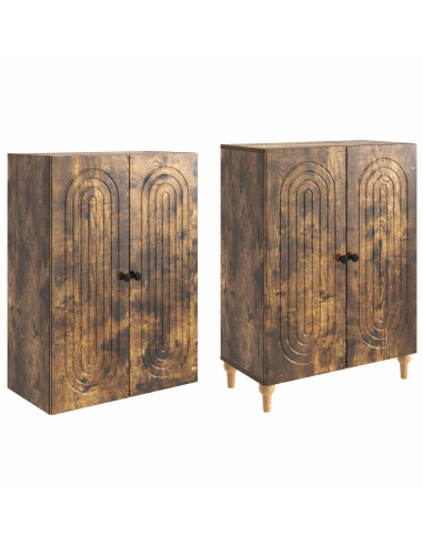 Set di armadi 2 pcs 66 x 34,5 x 90 cm Legno ingegnerizzato