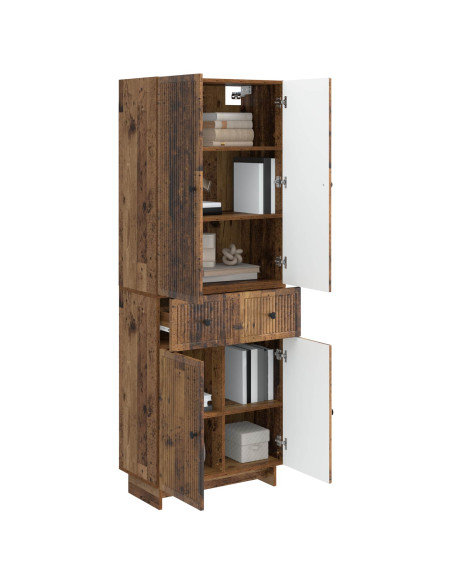 Set di armadi 2 pcs 66 x 34,5 x 90 cm Legno ingegnerizzato