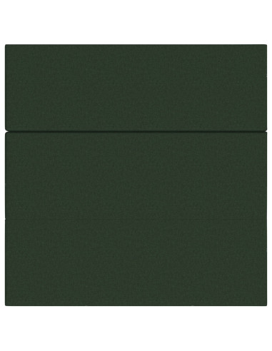 Divano Letto Pieghevole 180 x 67 x 45 cm Verde Scuro