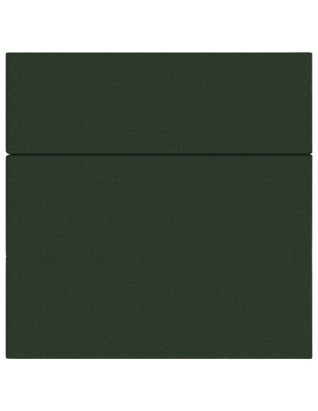 Divano Letto Pieghevole 180 x 67 x 45 cm Verde Scuro
