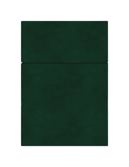 Divano Letto Pieghevole 160 x 67 x 45 cm Verde Scuro