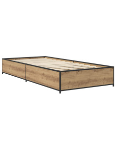 Struttura del letto Rovere Artigianale 80 x 200 cm 2