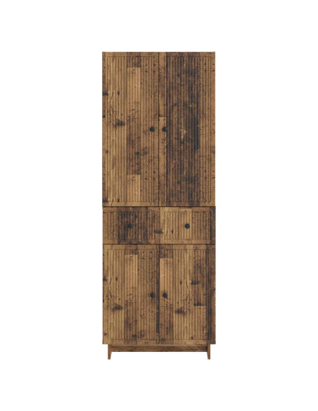 Set di armadi 2 pcs 66 x 34,5 x 90 cm Legno ingegnerizzato