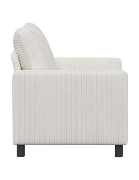 Divano Crema 126 x 81 x 87,5 cm Poliestere