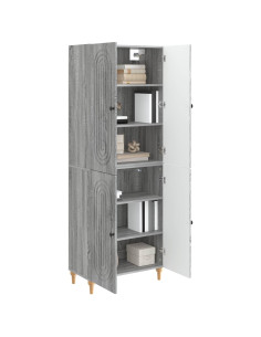 Set di armadi 2 pcs 66 x 34,5 x 90 cm Legno ingegnerizzato 2